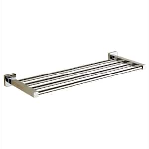 General Hotel Wall Mounted Towel Rack in Chrome