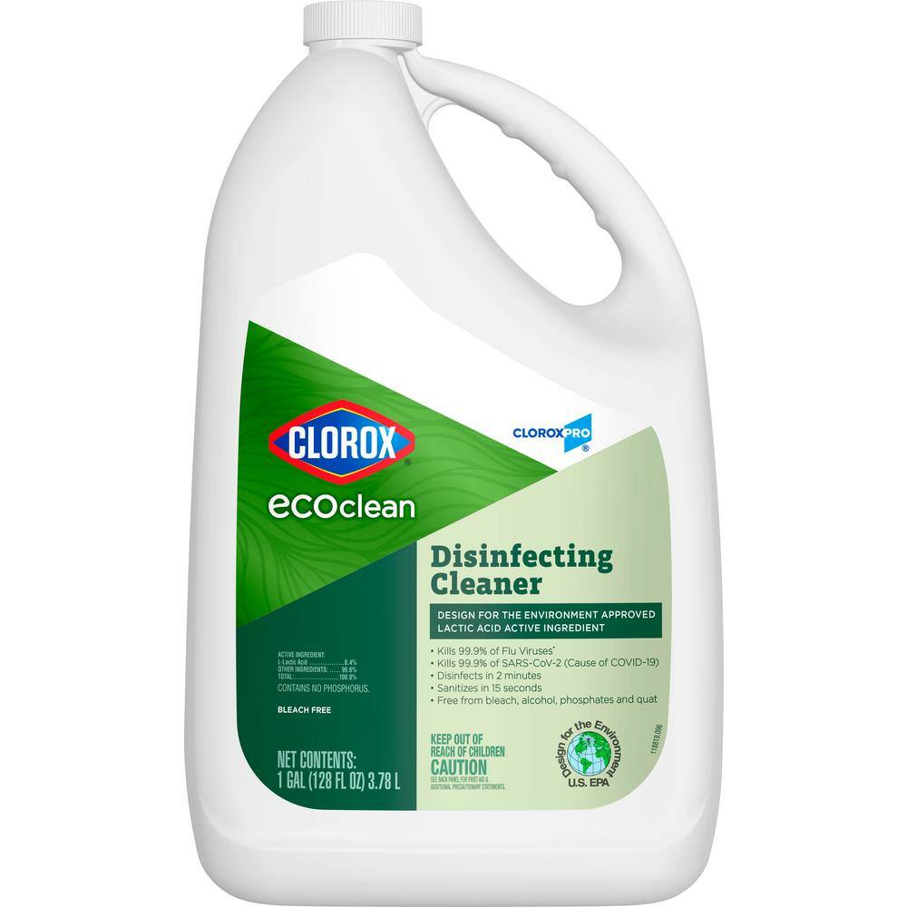 Clorox Turbo Disinfectant Cleaner for Sprayer Devices, Bleach-Free, Kills  Cold and Flu Viruses, Industrial Cleaning, Hospital Cleaning, Kitchen and