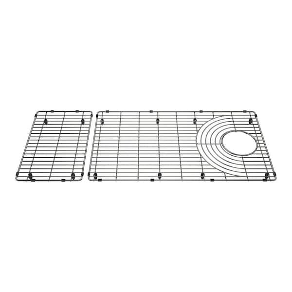 Inteos 34.07 in. L x 14.19 in. W Bottom Grid in Stainless Steel