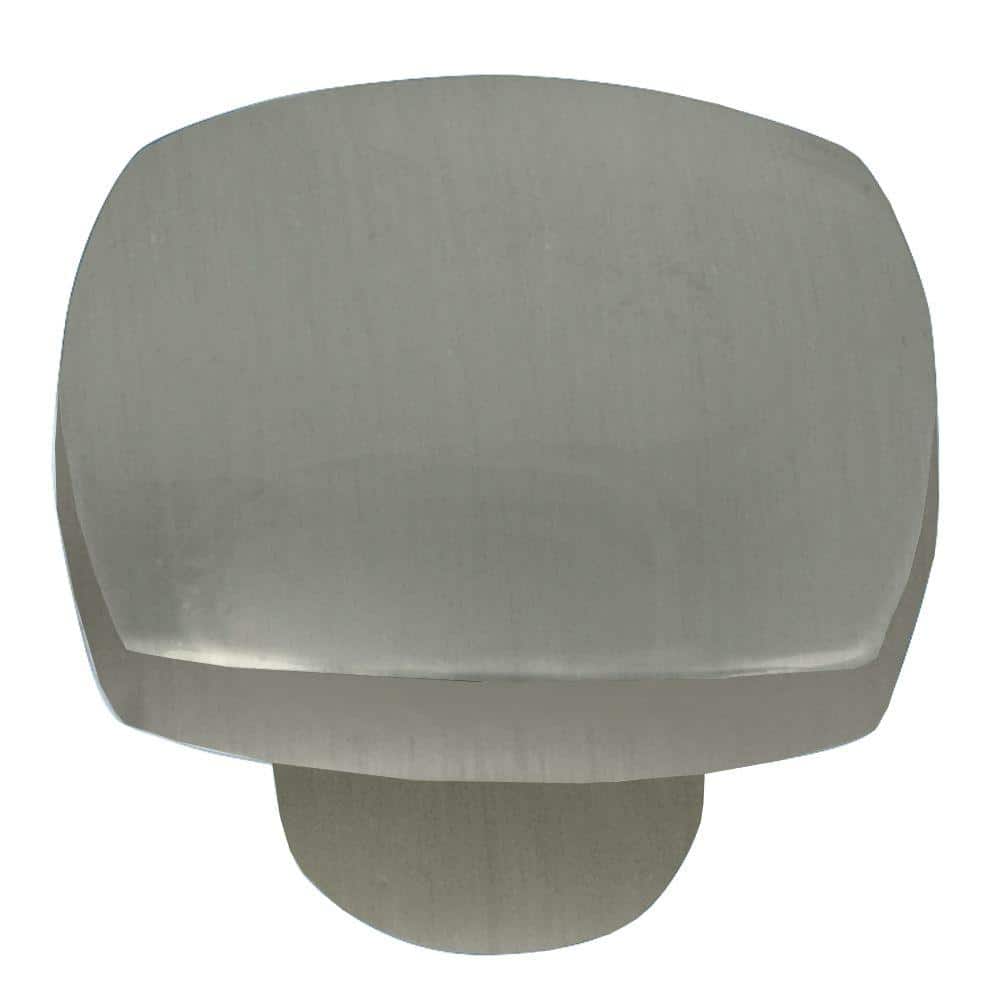 Aventura 1-1/4 in. Satin Nickel Square Cabinet Knob price history on PriceWatchPro