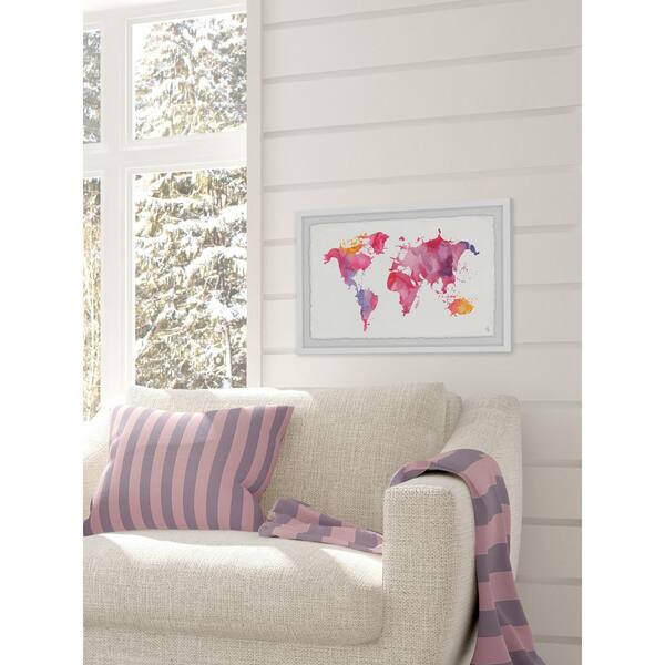 Unbranded 30 in. H x 45 in. W Ethereal World" by Marmont Hill Framed Wall Art