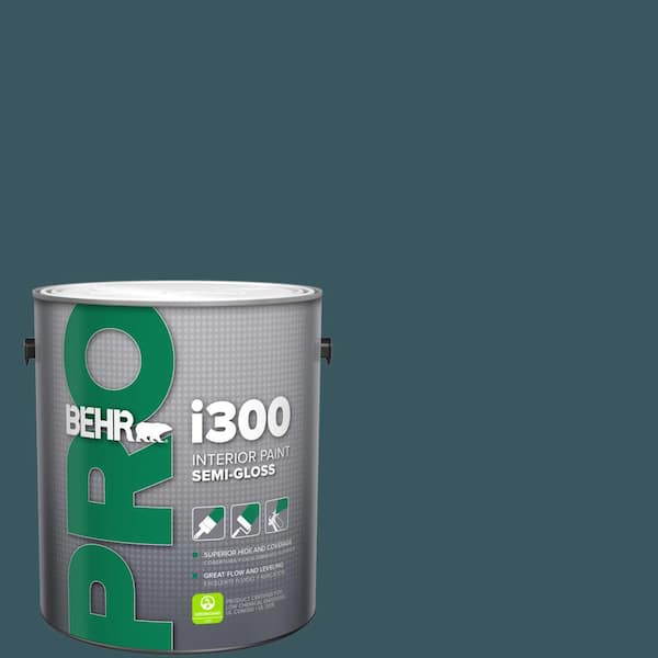 BEHR PRO 1 gal. #520F-7 Kingfisher Semi-Gloss Interior Paint