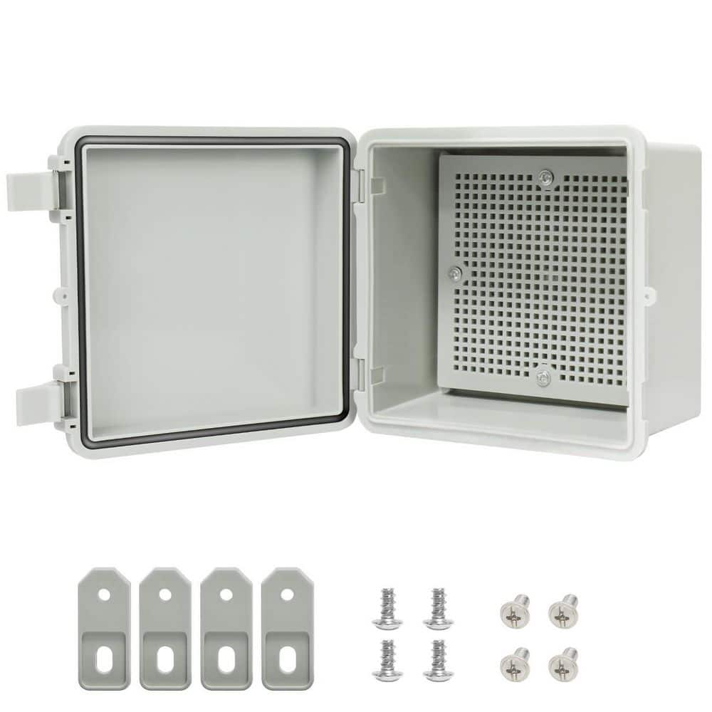 ABS Plastic IP65 Waterproof Junction Box Hinged Electrical Enclosure for I