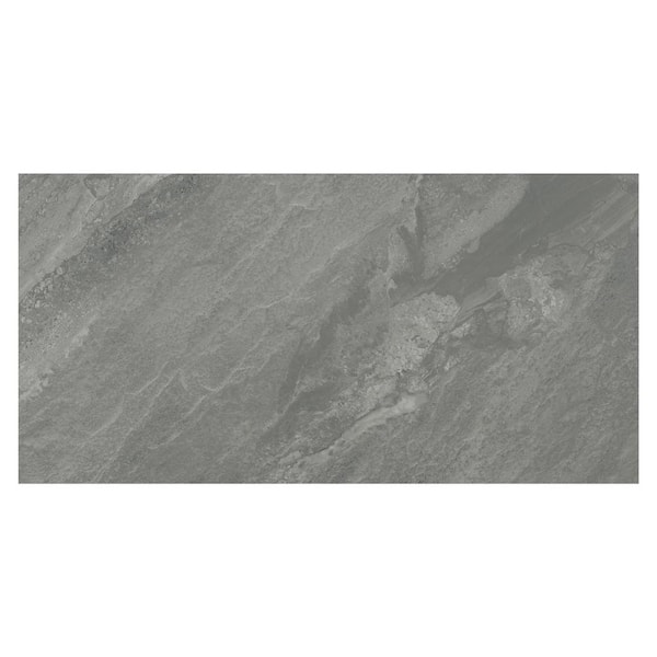 MSI Yardan Graphite 24 in. x 48 in. Matte Porcelain Stone Look