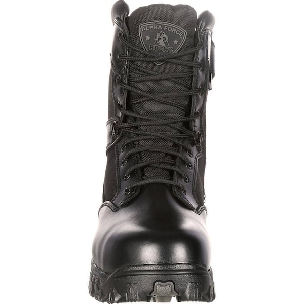 Rocky AlphaForce Zipper Public Service Boot Size 14W Rocky Alpha Force Zipper Waterproof Public Service Boot  main image 4