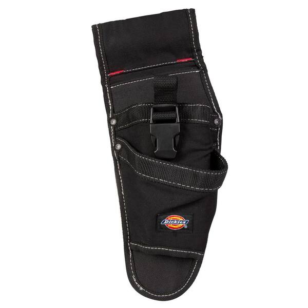 Dickies 2-Pocket Drill Holster / Tool Belt Pouch in Black