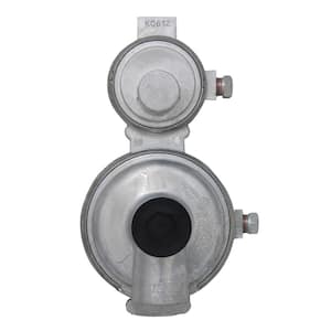 1/4 in. FNPT Inlet x 3/8 in. FNPT Outlet Compact 2-Stage Regulator