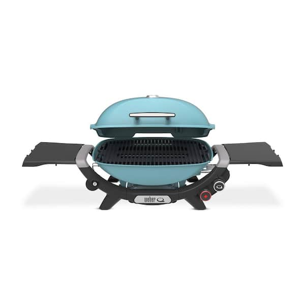 Q 2800N Portable Liquid Propane Gas Grill in Sky Blue