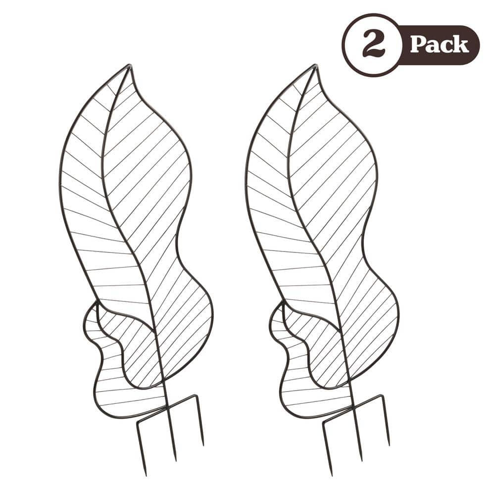 Trellis for Climbing Plants Outdoor Plant Support 2- Pack - 44in Metal Garden Trellis for Potted Plants, Climbing Vines price history on PriceWatchPro