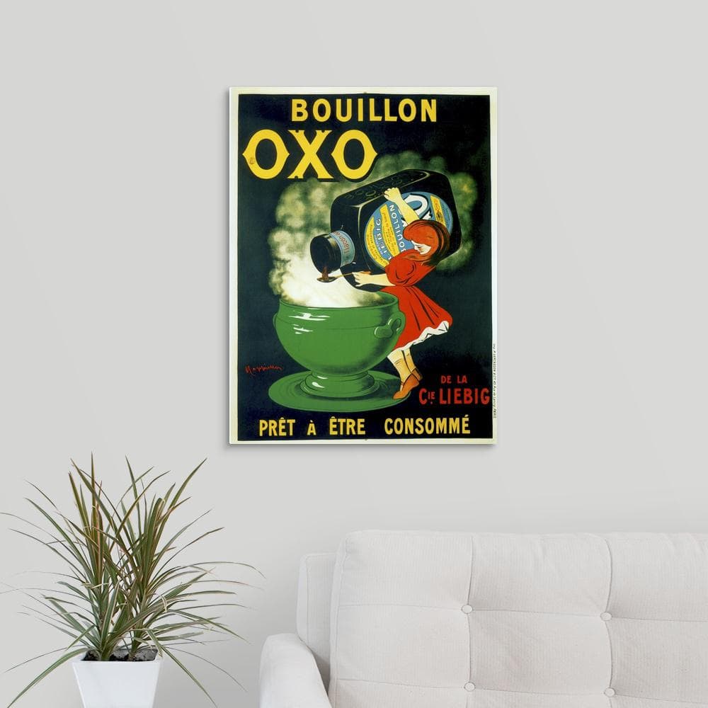 OXO Stock Cubes | Large Solid-Faced Canvas Wall Art Print | Great Big Canvas