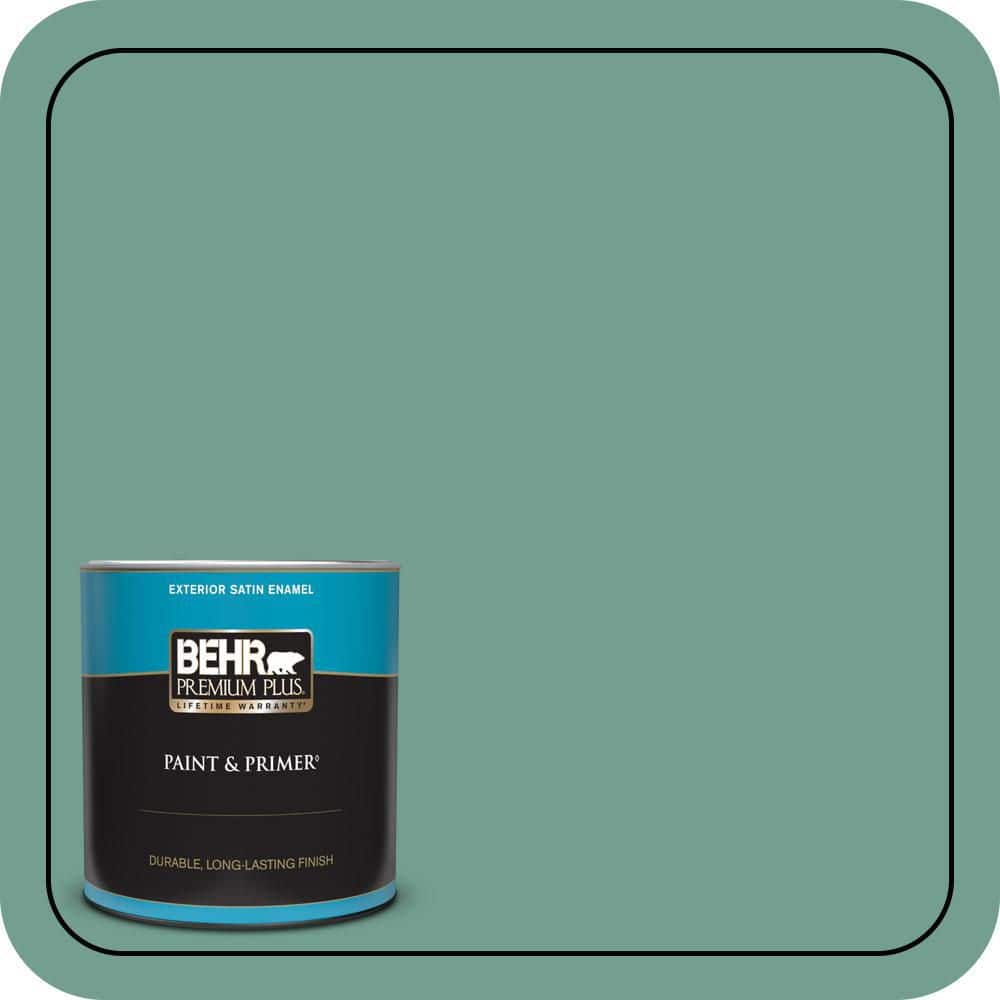 1 qt. #M430-5 Regal View Satin Enamel Exterior Paint & Primer price history on PriceWatchPro