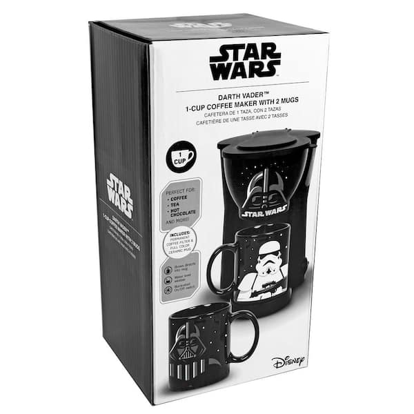 Uncanny Brands Star Wars 'Return of The Jedi' 40th Anniversary Black Single-Cup  Coffee Mug with Mug Warmer for Your Drip Coffee Maker MW1-SRW-RJ1 - The  Home Depot