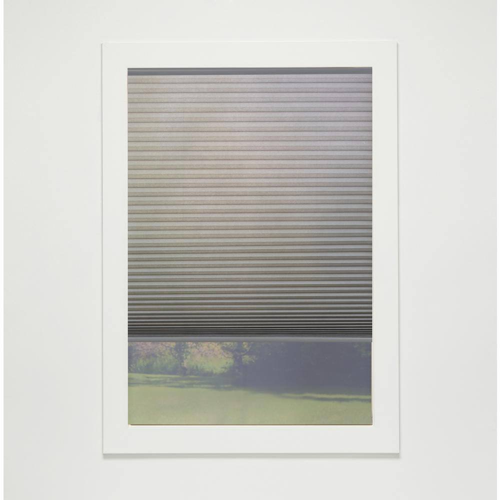 Anchor Gray Cordless Light Filtering Eco Polyester Cellular Shades - 33.5 in. W x 84 in. L price history on PriceWatchPro
