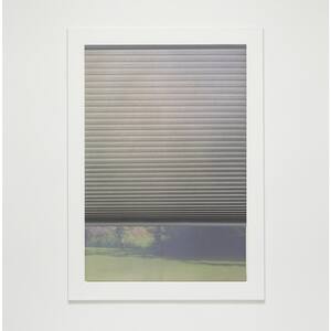 Anchor Gray Cordless Light Filtering Eco Polyester Cellular Shades - 35 in. W x 48 in. L