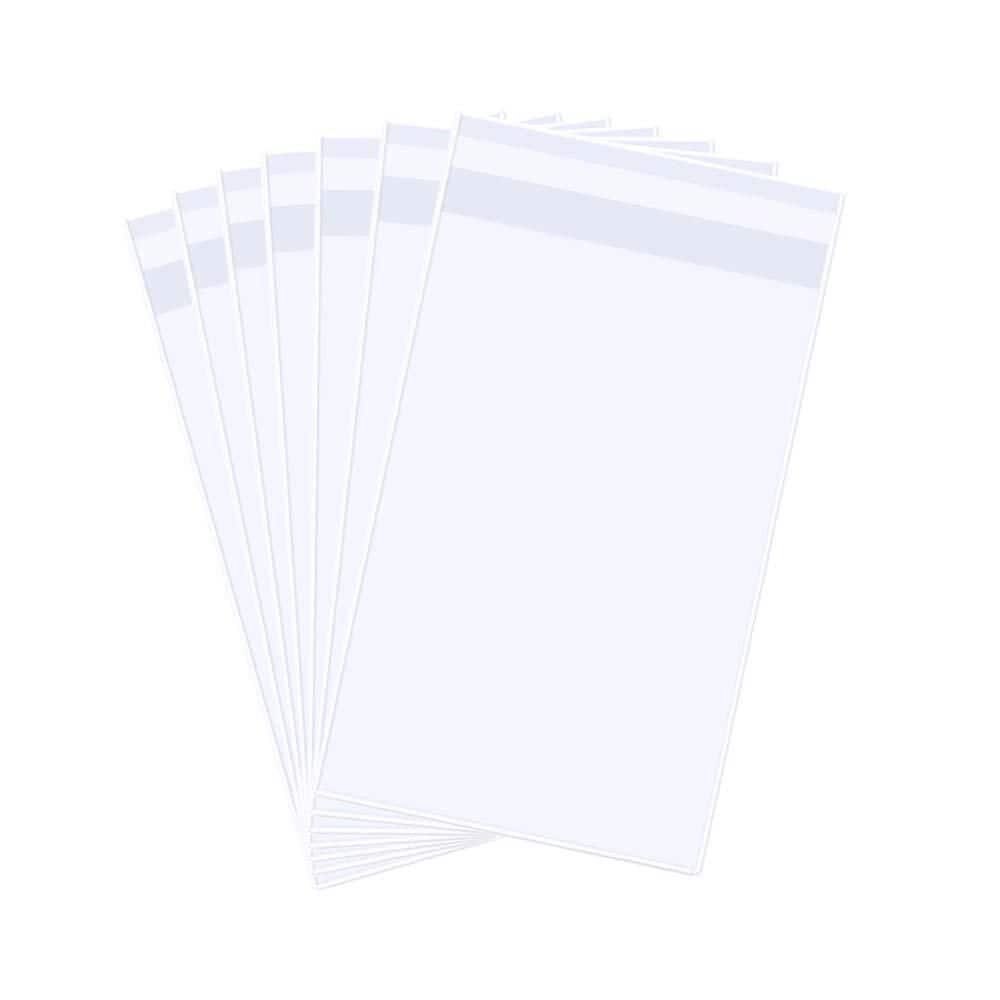 4 in. x 6 in. Clear Plastic Self Sealing Cellophane Gift Wrap Bags 100-Piece for Cookies Treats Party Favors Snacks price history on PriceWatchPro