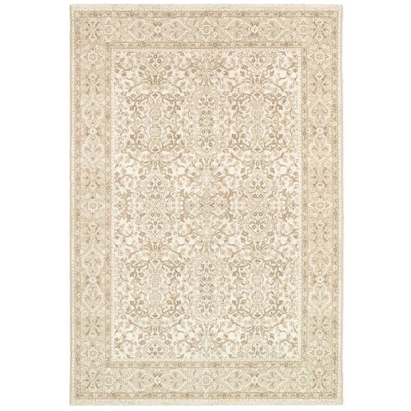 Marina St. Tropez Champagne-Pearl 8 ft. x 11 ft. Area Rug