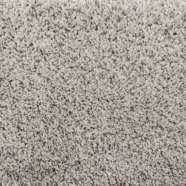 Natural Harmony Gypsy Light Grey Custom Area Rug with Pad 088765 - The ...