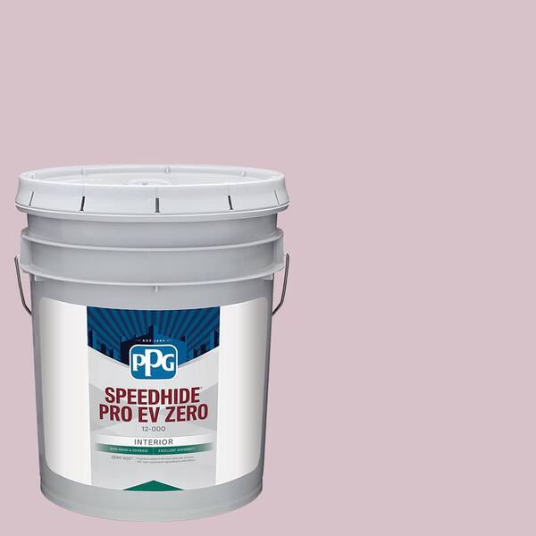 PPG Speedhide Pro EV Zero 5 gal. Old Mission Pink PPG1046-3 Semi-Gloss Interior Paint