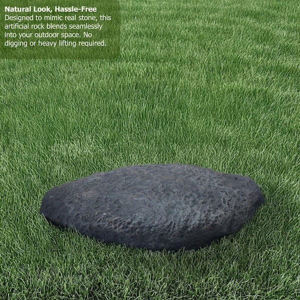 Gardenised Fake Garden Rock Cover Decorative Natural Texture Faux Gardenised Fake Garden Rock Cover Decorative Natural Texture Faux