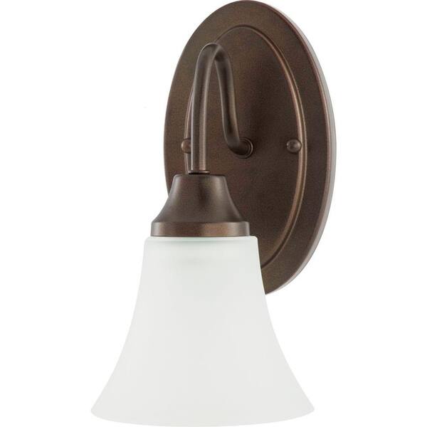 Generation Lighting Holman 1-Light Bell Metal Bronze Sconce