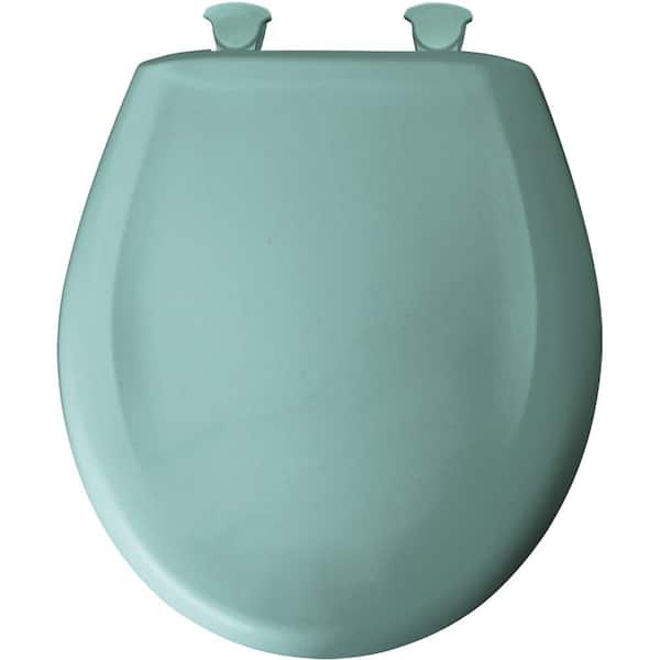 BEMIS Round Closed Front Toilet Seat in Spruce Green