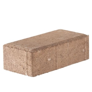 Holland 7.87 in. L x 3.94 in. W x 36 in. H 60 mm Tan/Brown Concrete Paver (480-Pieces/103 sq. ft./Pallet)