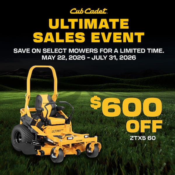 Cub Cadet Ultima ZTX5 60 in. Fab Deck 24 HP V-Twin Kawasaki Zero
