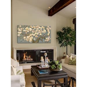 18 in. H x 36 in. W "Magnolia Branches IV" by Evelia Printed Canvas Wall Art