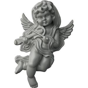 2-3/8 in. x 4-1/2 in. x 7-1/8 in. Polyurethane Classic Angel Left Onlay