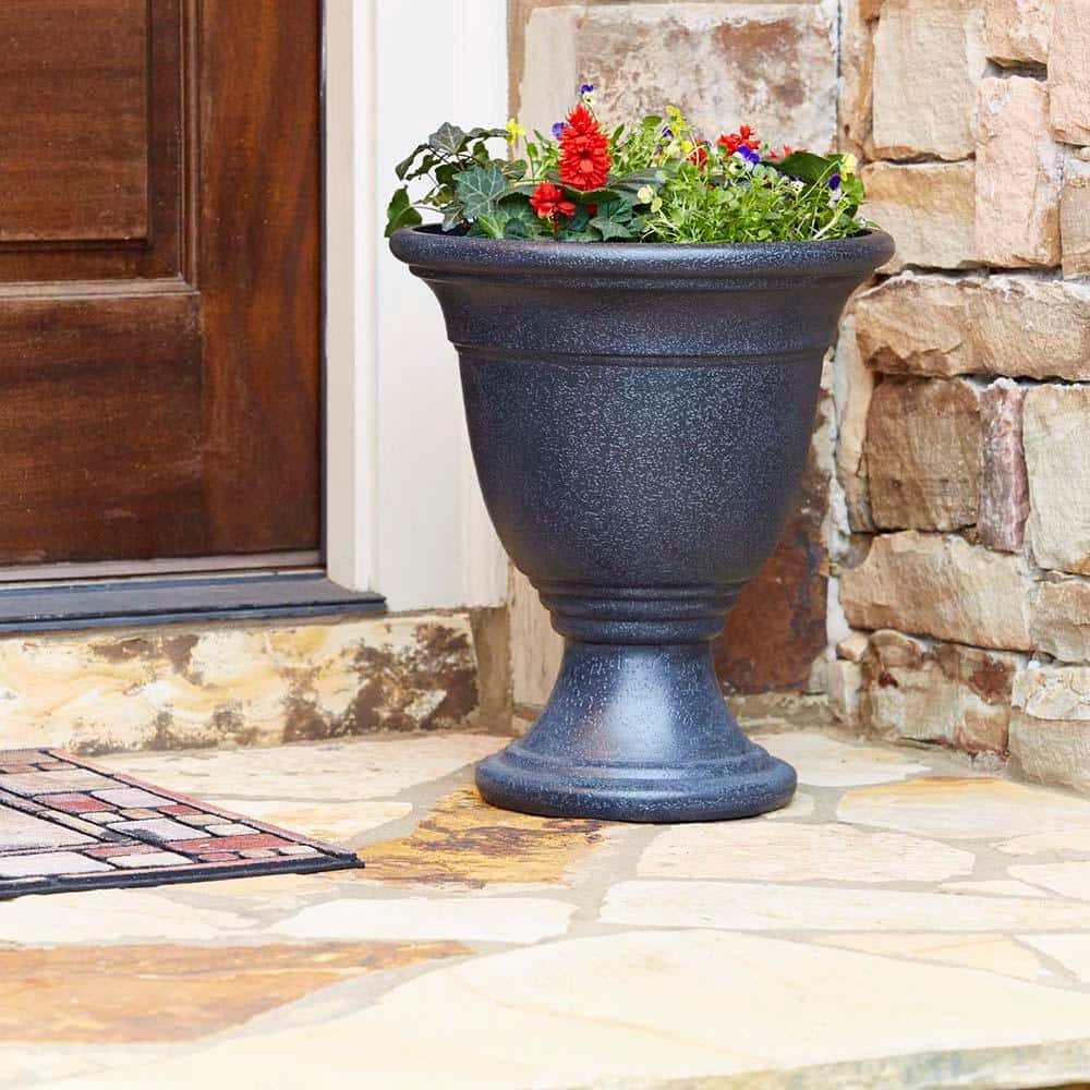 Jean Pierre Brownstone Lightweight Outdoor Urn Planter