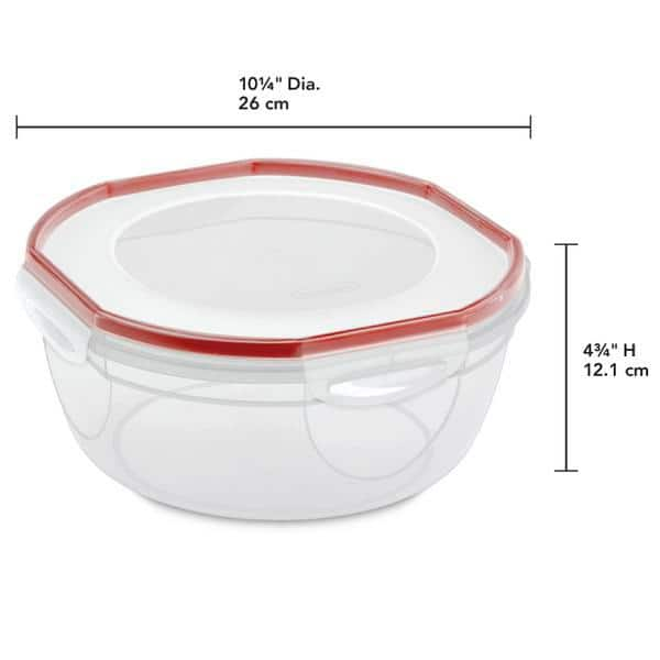 Stainless Steel Airtight Watertight Food Storage Container - 12 cm / 4.75  in.