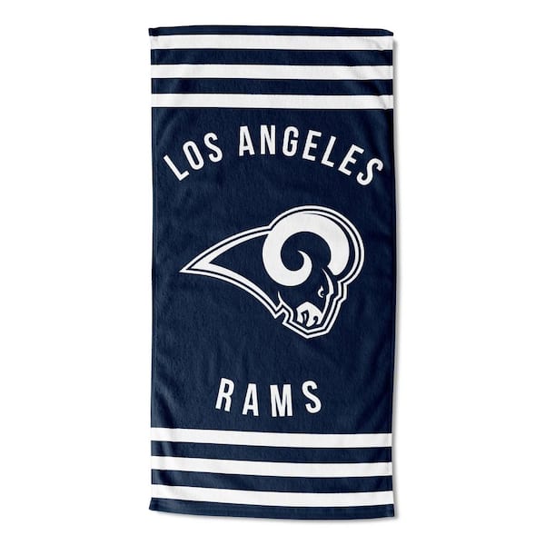 THE NORTHWEST GROUP LA Rams Stripes Multi Colored Beach Towel