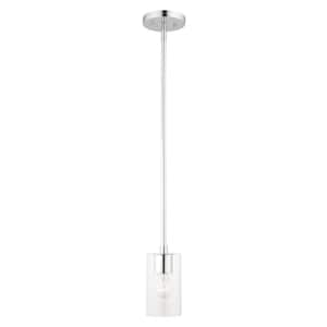 Zurich 1 Light Polished Chrome Pendant