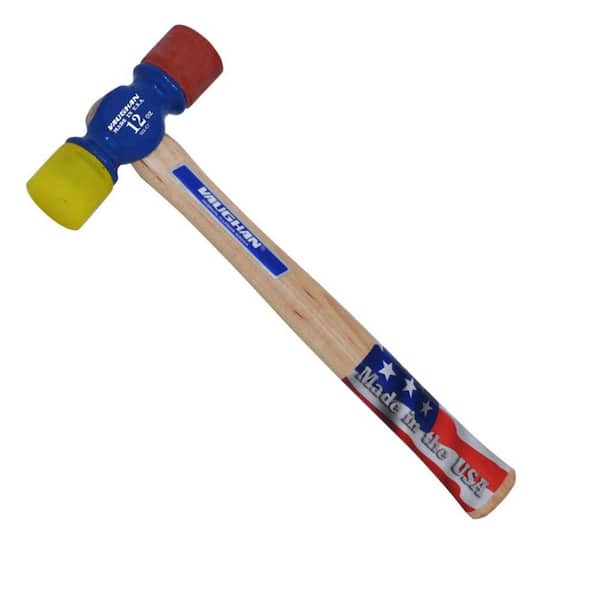 Vaughan 12 oz. Soft Face Mallet with 12 in. Hardwood Handle