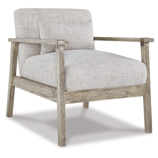 Dalenville Gray Polyester Arm Chair