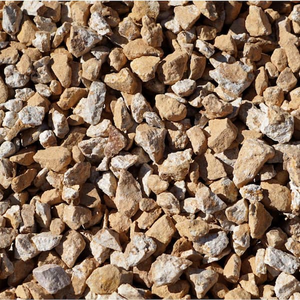 Southwest Boulder & Stone 0.25 cu. ft. 3/8 in. Gold Dust Crushed Landscape Rock for Gardening, Landscaping, Driveways and Walkways YDE002-0235
