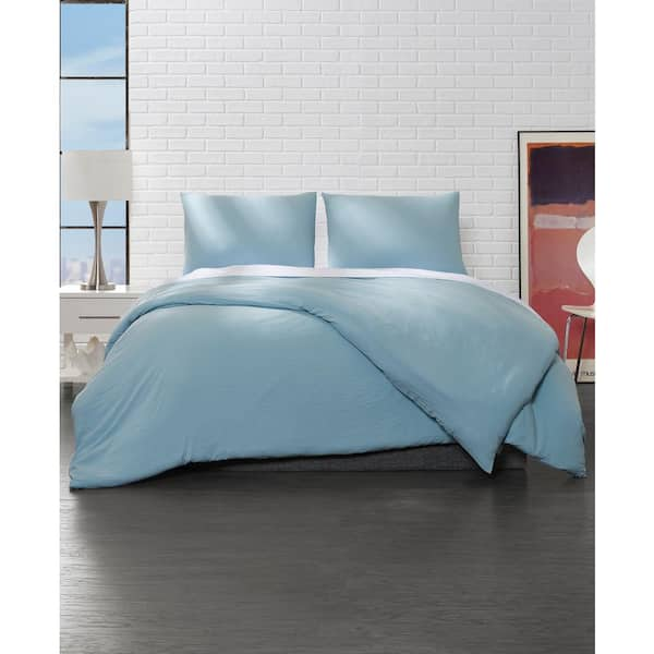 aqua twin duvet cover