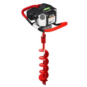 E43, Earth Auger Powerhead with 6 in. Auger Bit, 43cc 2-Cycle, Gas, Viper Engine, 1-Person, Combo Kit