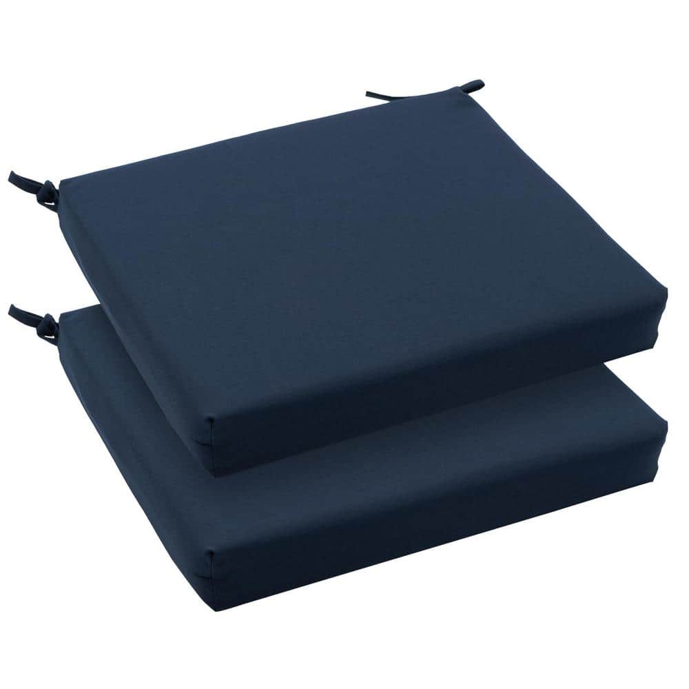 Square Outdoor Seat Cushion with Ties (2-Pack) price history on PriceWatchPro