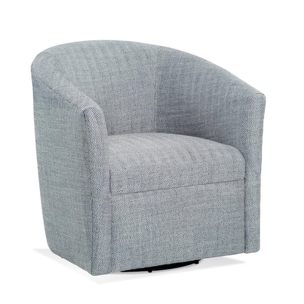 Lynton Indigo Swivel Chair 2003 11 The Home Depot