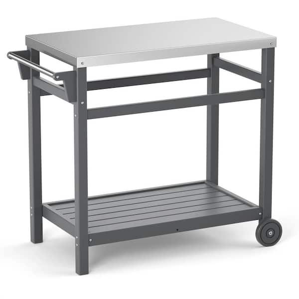 Cubilan Outdoor Patio Serving Cart