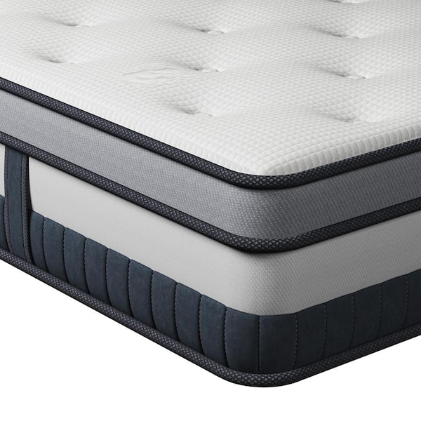 Box Top Series 8 in. Medium Firm Twin Pocket Spring Hybrid Mattress