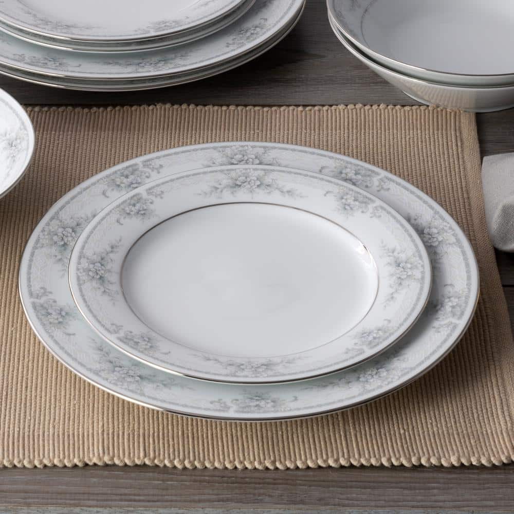 Sweet Leilani White Porcelain 5-Piece Place Setting