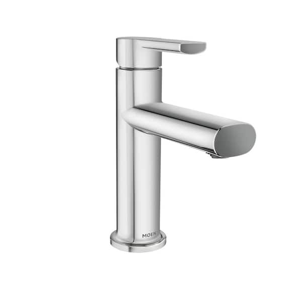 MOEN Meena Single Hole Single-Handle Bathroom Faucet in Chrome