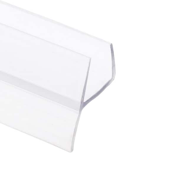 Frameless Glass Shower Door, 81.5 x .5 in. Vertical Sweep, Y Shape, Vinyl, Clear (Single Pack)