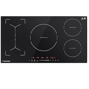 Electric Cooktop 30 Inch, AMZCHEF Built-in Electric Stove Top, 240V  Countertop Stove Cooktops With 5 Burners, 9 Heating Level, Timer & Kid  Safety