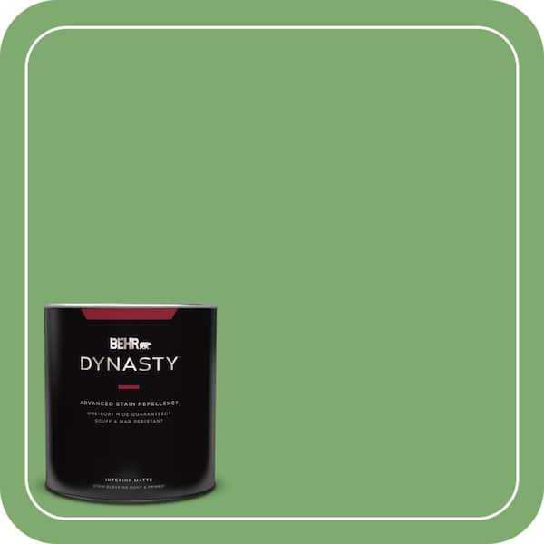 BEHR DYNASTY 1 qt. #M390-5 Sage Garden Matte Interior Stain-Blocking Paint and Primer