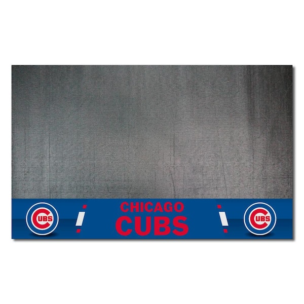 FANMATS Chicago Cubs 26 in. x 42 in. Grill Mat