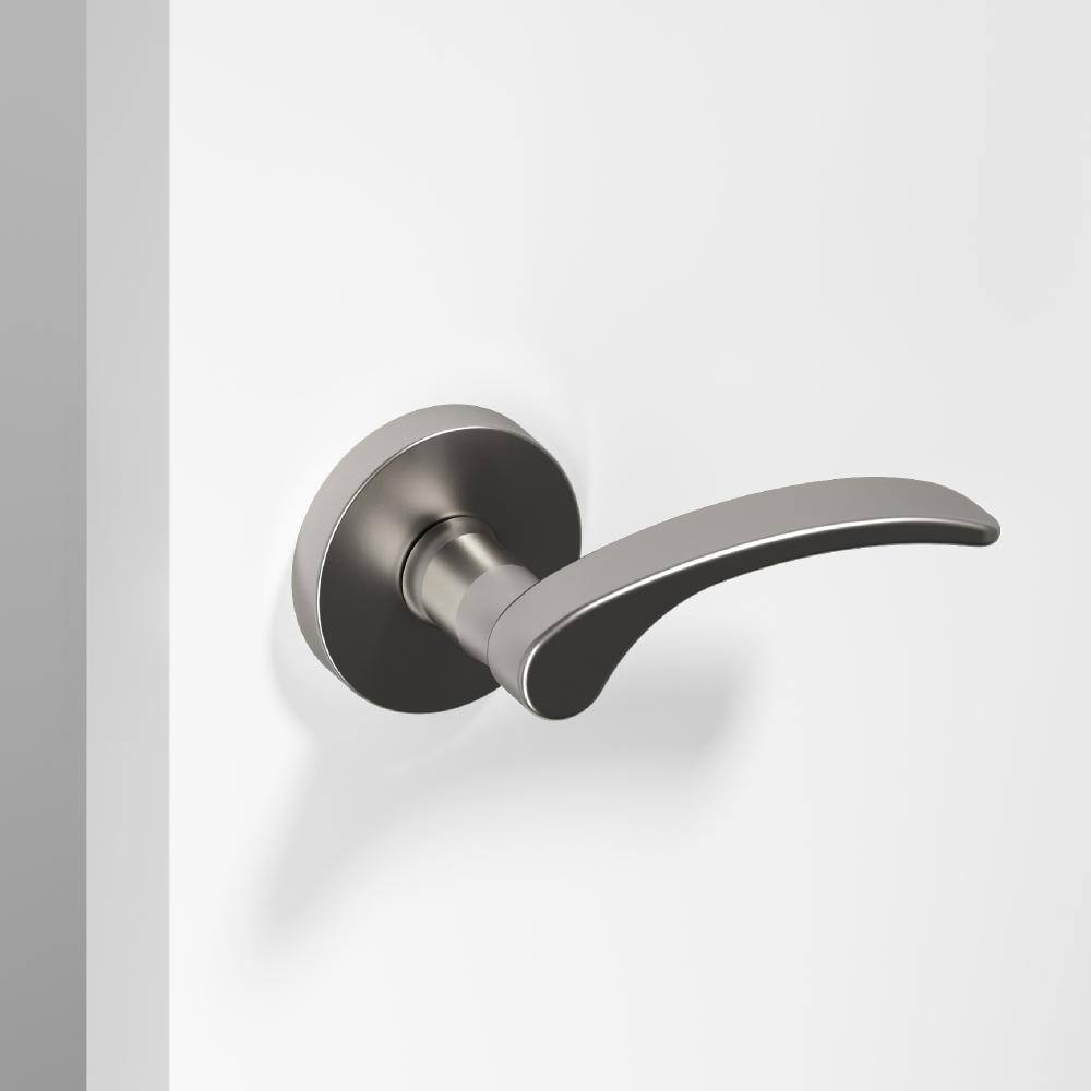 Brook Metal Brushed Nickel Dummy Door Handle with Round Rosette price history on PriceWatchPro