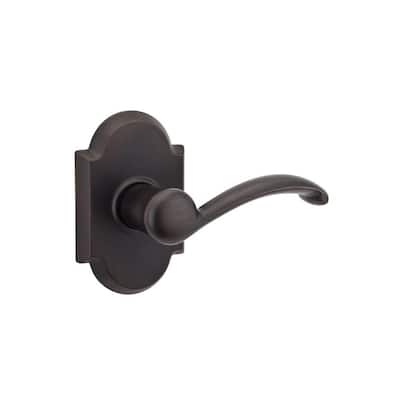 Austin Venetian Bronze Right-Handed Dummy Door Lever with Microban Antimicrobial Technology